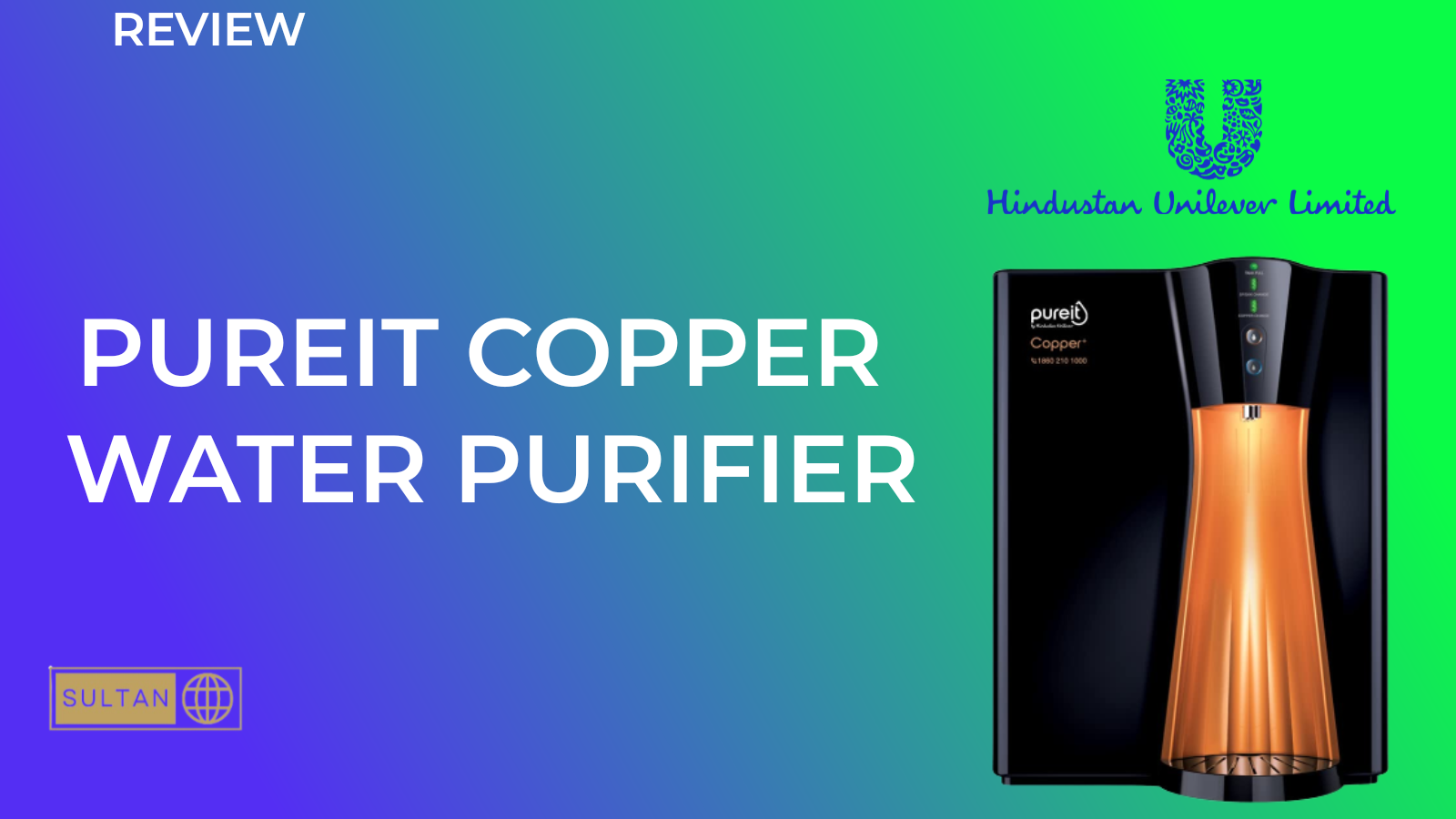 Pureit Copper+ Water Purifier