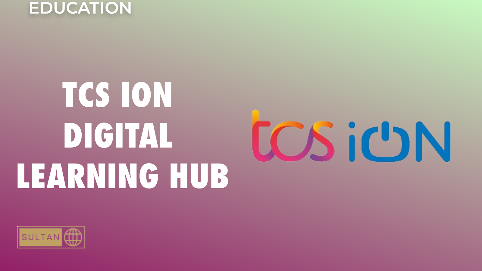 Tcs ion Digital learning hub
